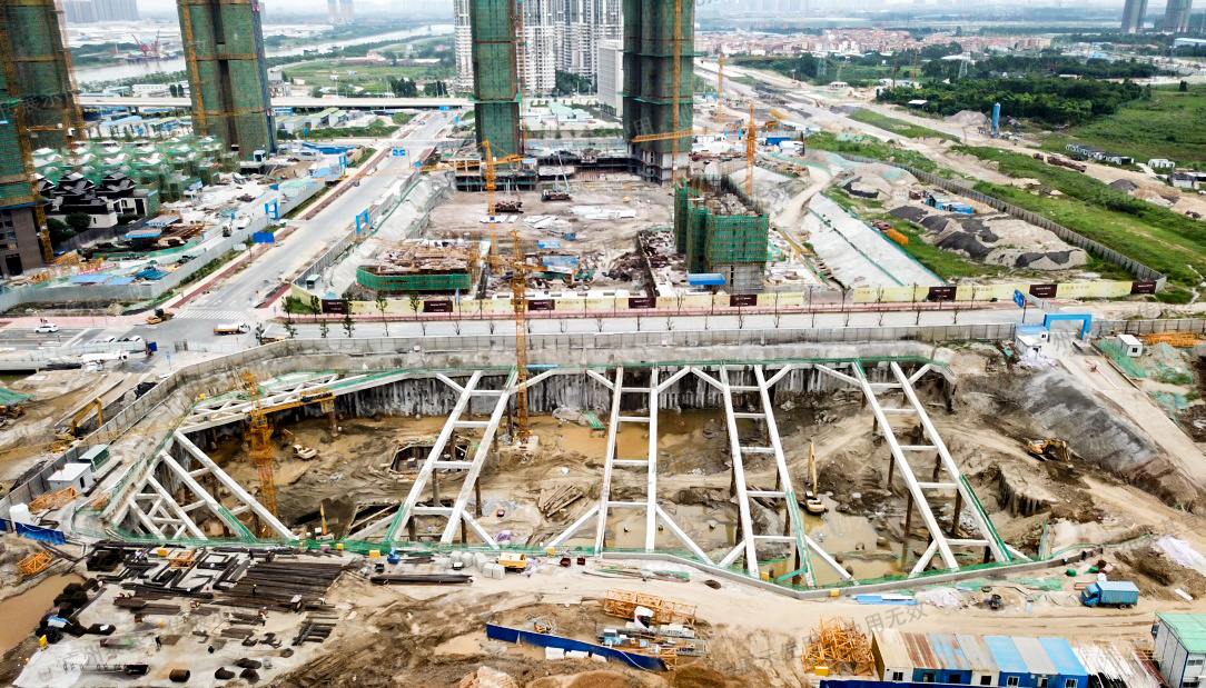 佛山世茂泰禾红郡府三期基坑支护分包工程